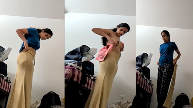 Indian Mallu Sister Dress Change Video Watch