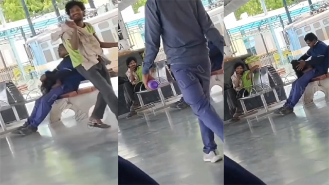 Crazy Guy Getting Blowjob In Railway – Station In Public Leaked Free Mms