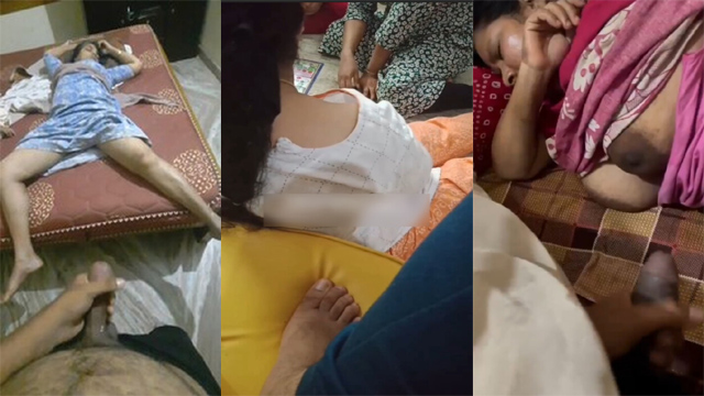 Horny Son Masturbating By – Watching Sleeping All Family